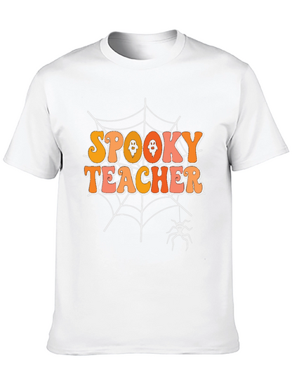 Spooky Teacher Halloween T-Shirt