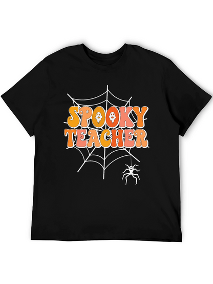Spooky Teacher Halloween T-Shirt