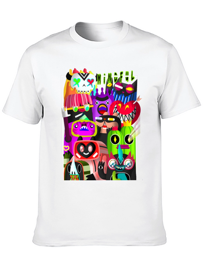 Mindful Monsters Graphic Print T-Shirt