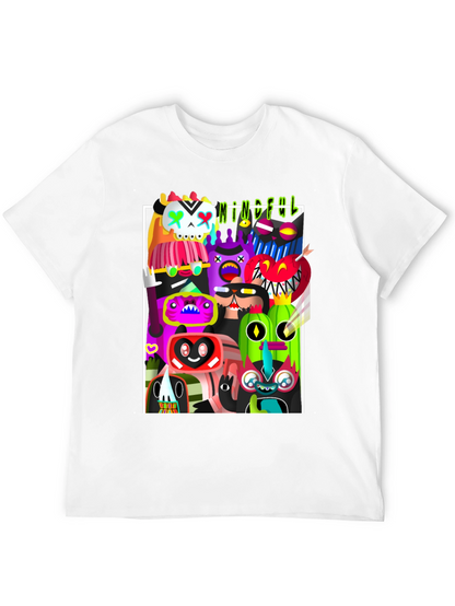 Mindful Monsters Graphic Print T-Shirt
