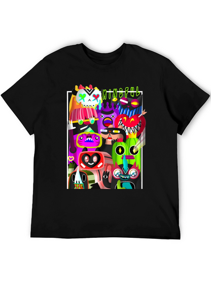 Mindful Monsters Graphic Print T-Shirt