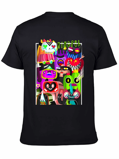 Mindful Monsters Graphic Print T-Shirt