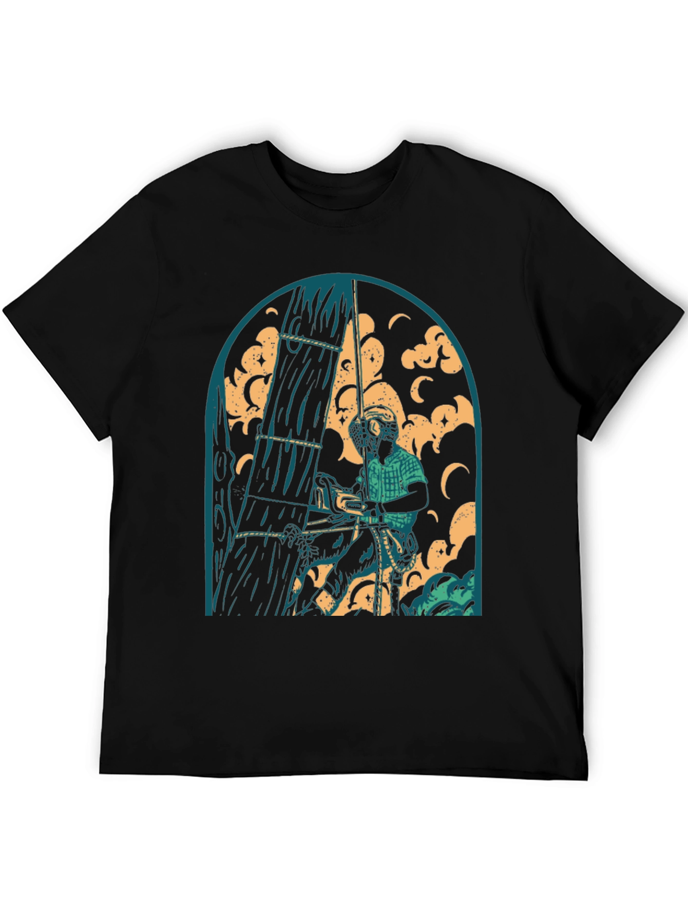 Arborist Tree Climber Graphic Tee