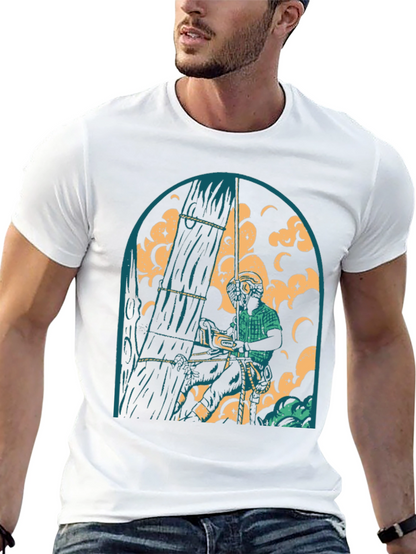 Arborist Tree Climber Graphic Tee