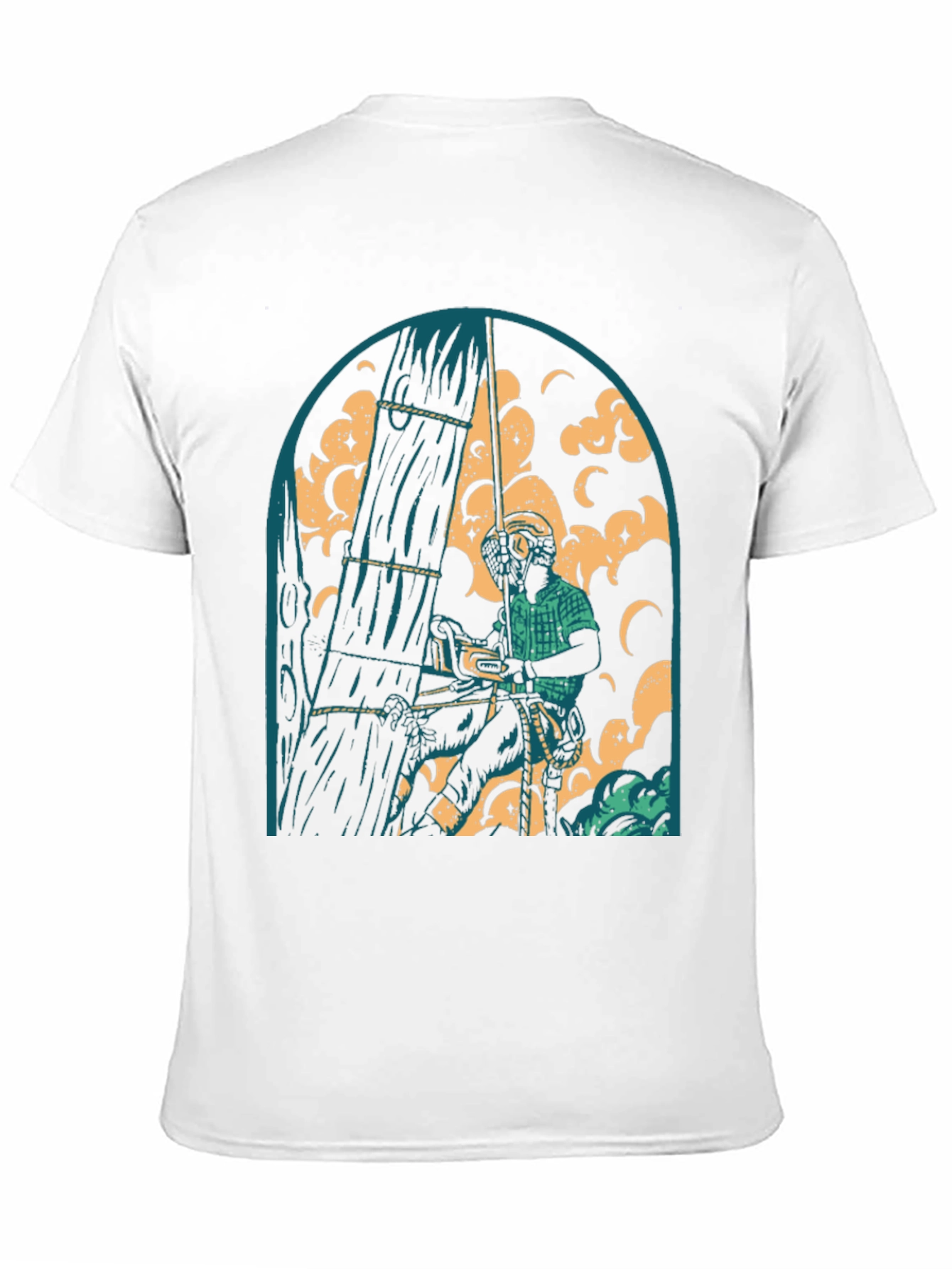 Arborist Tree Climber Graphic Tee