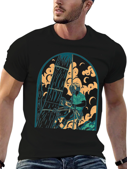 Arborist Tree Climber Graphic Tee