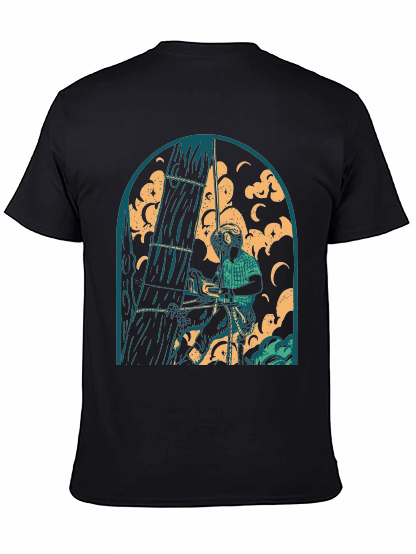 Arborist Tree Climber Graphic Tee