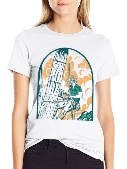 Arborist Tree Climber Graphic Tee