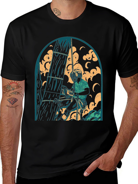 Arborist Tree Climber Graphic Tee