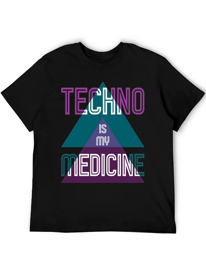 Techno is My Medicine Graphic Tee