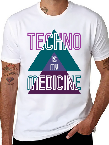 Techno is My Medicine Graphic Tee