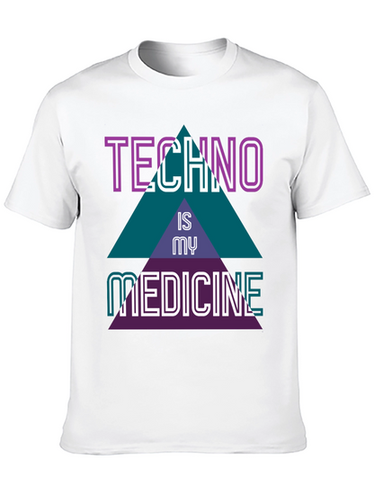 Techno is My Medicine Graphic Tee