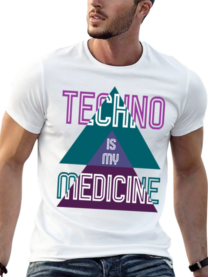 Techno is My Medicine Graphic Tee