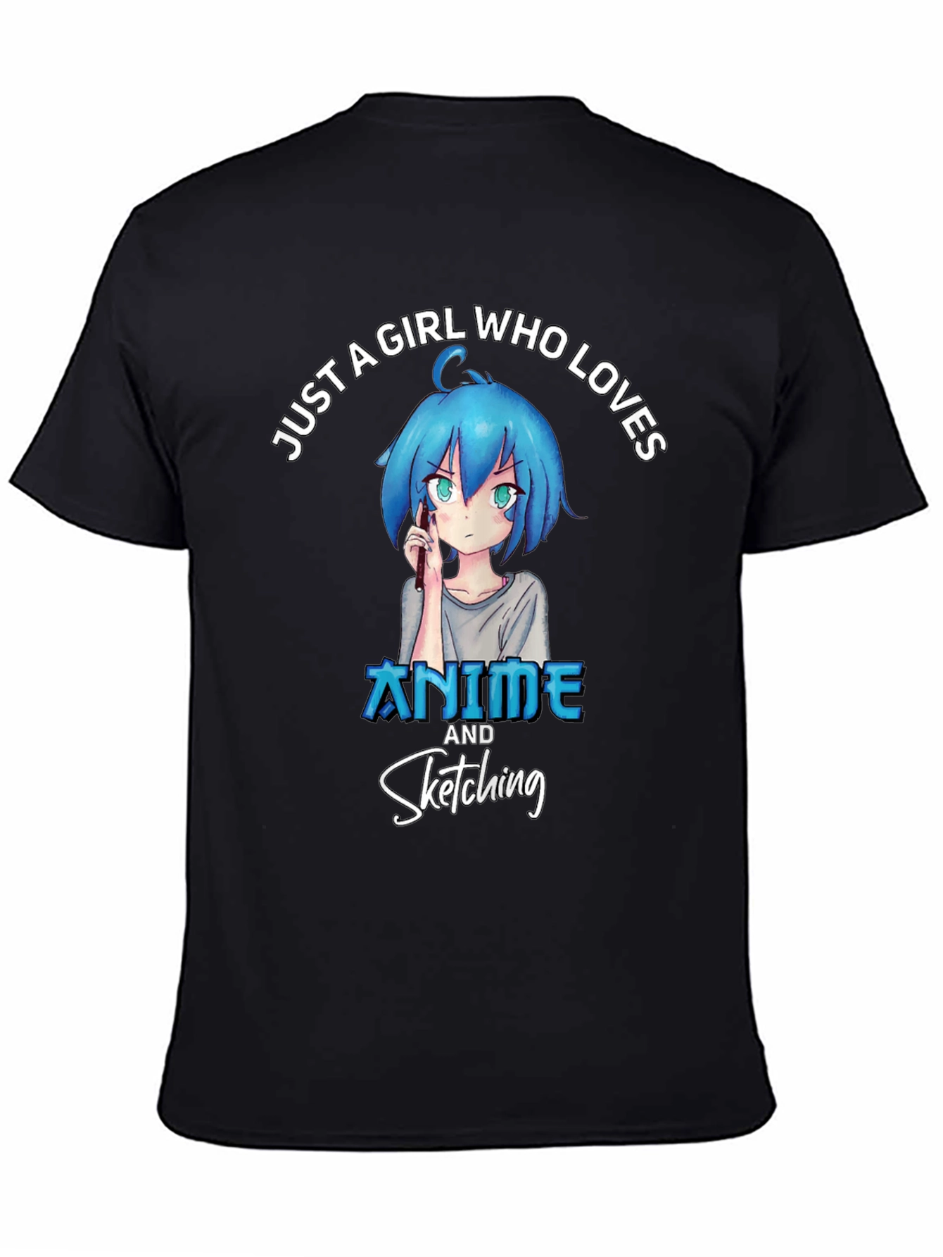 Anime & Sketching Girls T-Shirt