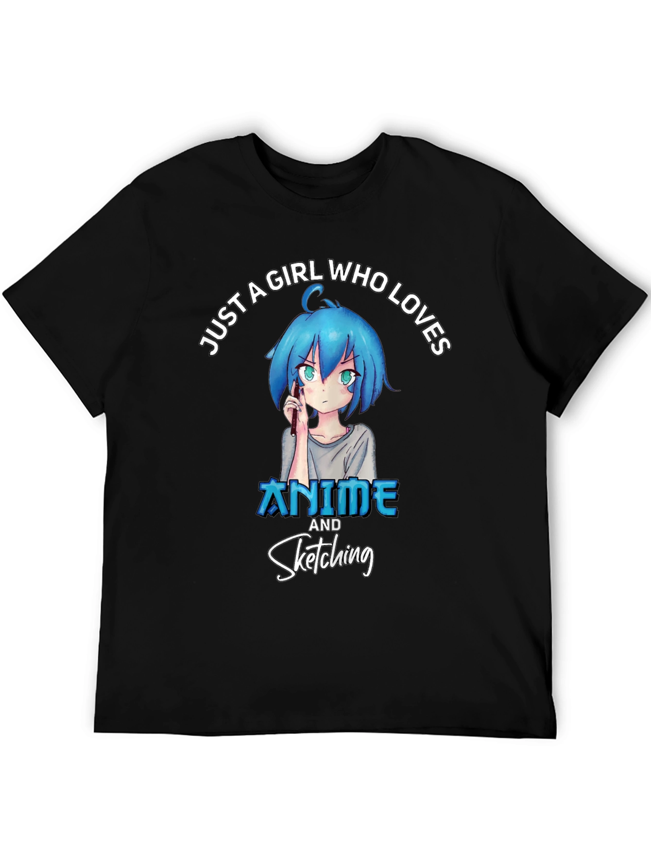 Anime & Sketching Girls T-Shirt