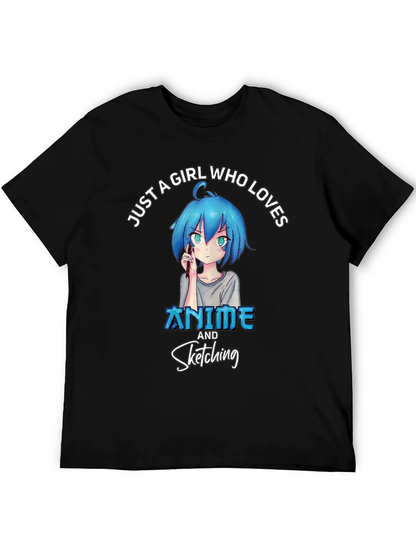 Anime & Sketching Girls T-Shirt