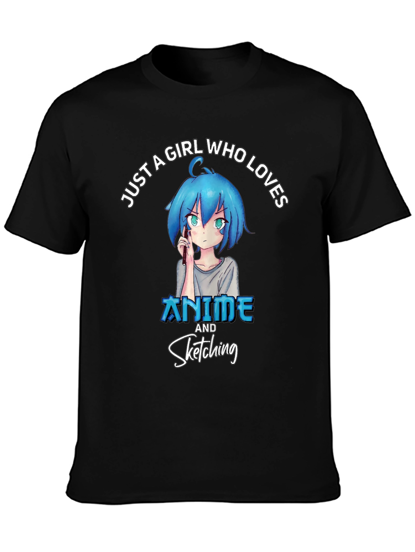 Anime & Sketching Girls T-Shirt