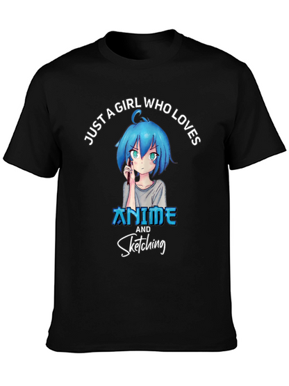 Anime & Sketching Girls T-Shirt