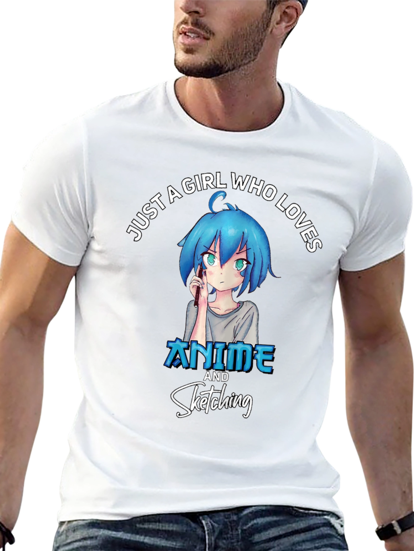 Anime & Sketching Girls T-Shirt