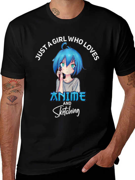 Anime & Sketching Girls T-Shirt