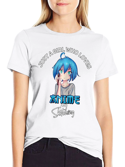 Anime & Sketching Girls T-Shirt
