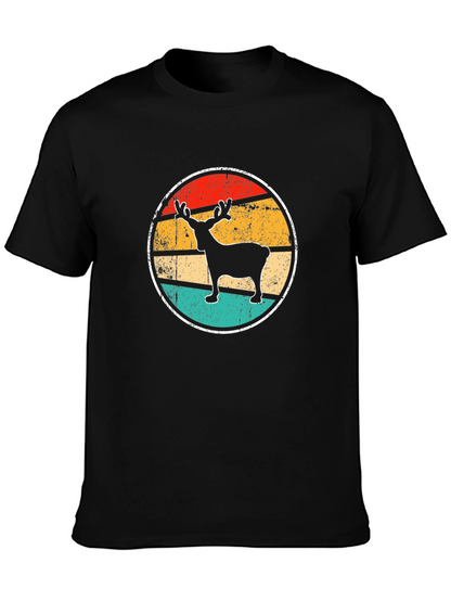 Retro Reindeer Graphic Tee
