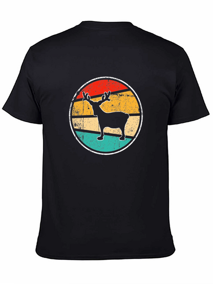 Retro Reindeer Graphic Tee