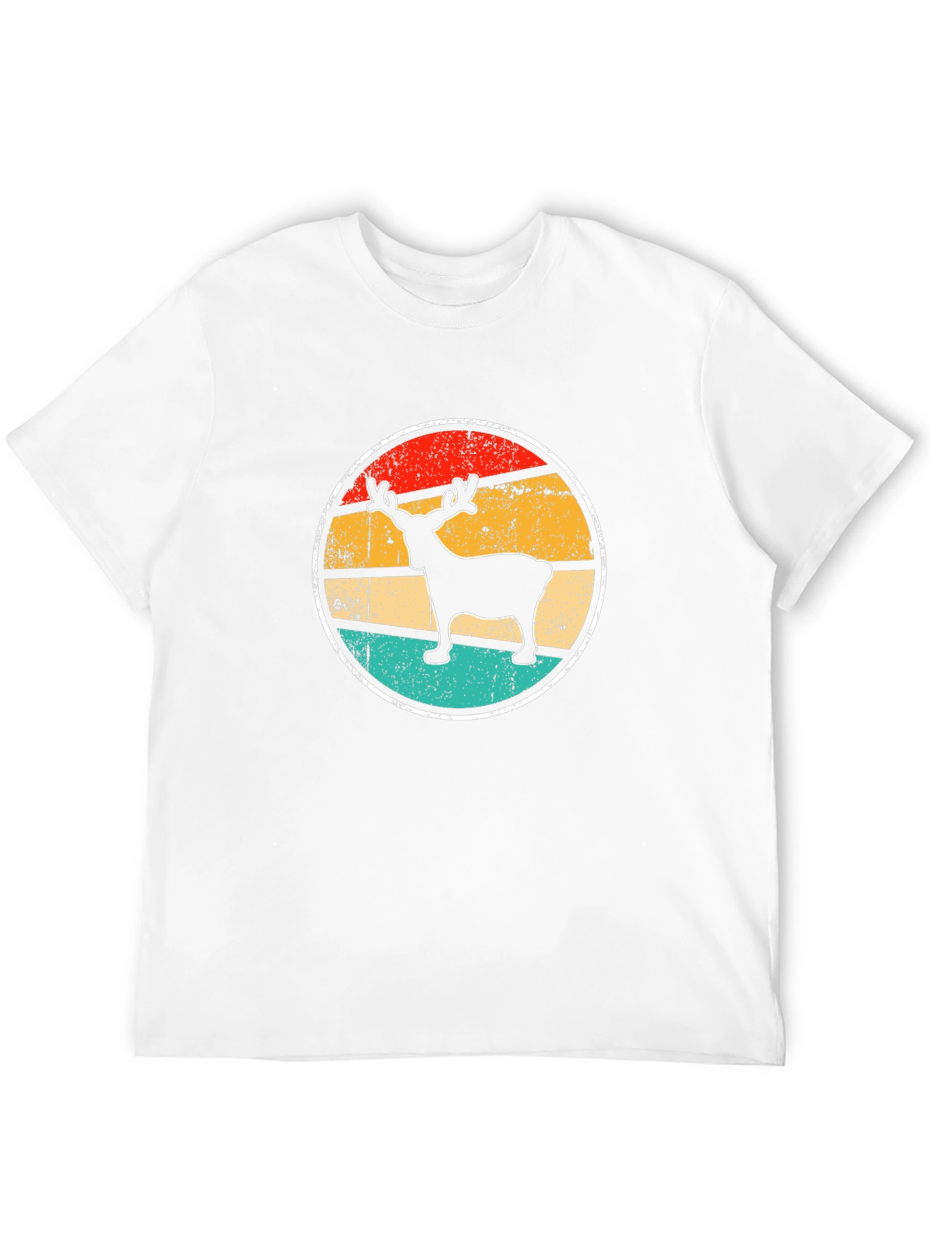 Retro Reindeer Graphic Tee