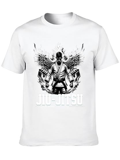 Jiu-Jitsu Winged Fighter Black T-Shirt