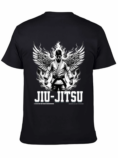 Jiu-Jitsu Winged Fighter Black T-Shirt