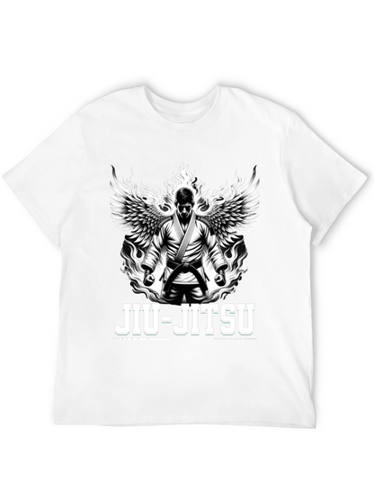 Jiu-Jitsu Winged Fighter Black T-Shirt