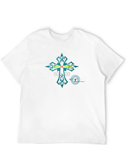 Knightman Tee - Graphic Print Black