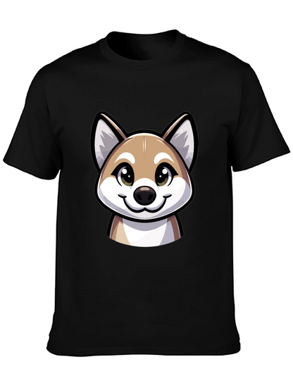 Shiba Inu Graphic Tee - Cute Dog Lovers Shirt