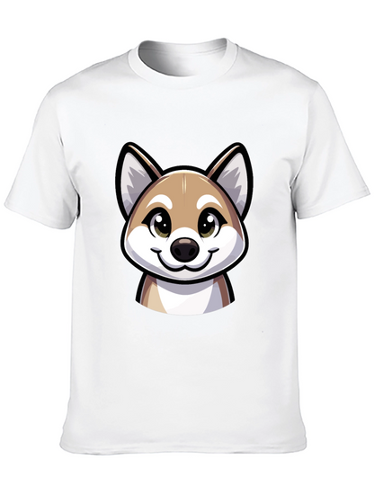 Shiba Inu Graphic Tee - Cute Dog Lovers Shirt