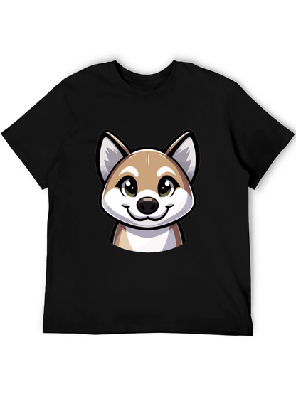Shiba Inu Graphic Tee - Cute Dog Lovers Shirt
