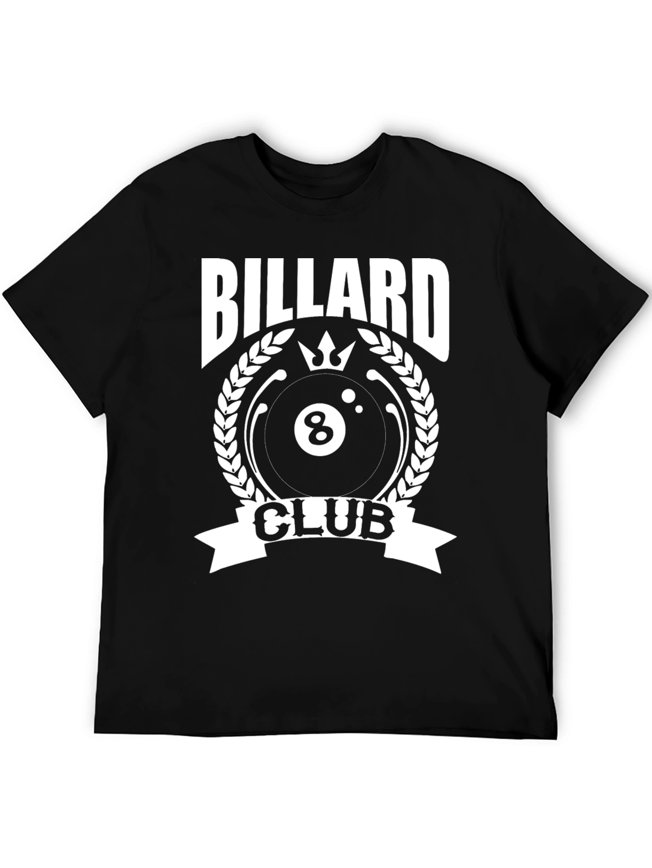 Billiard Club Graphic Tee - Black