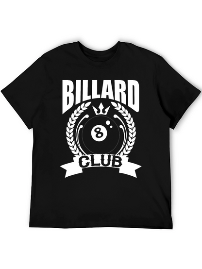 Billiard Club Graphic Tee - Black