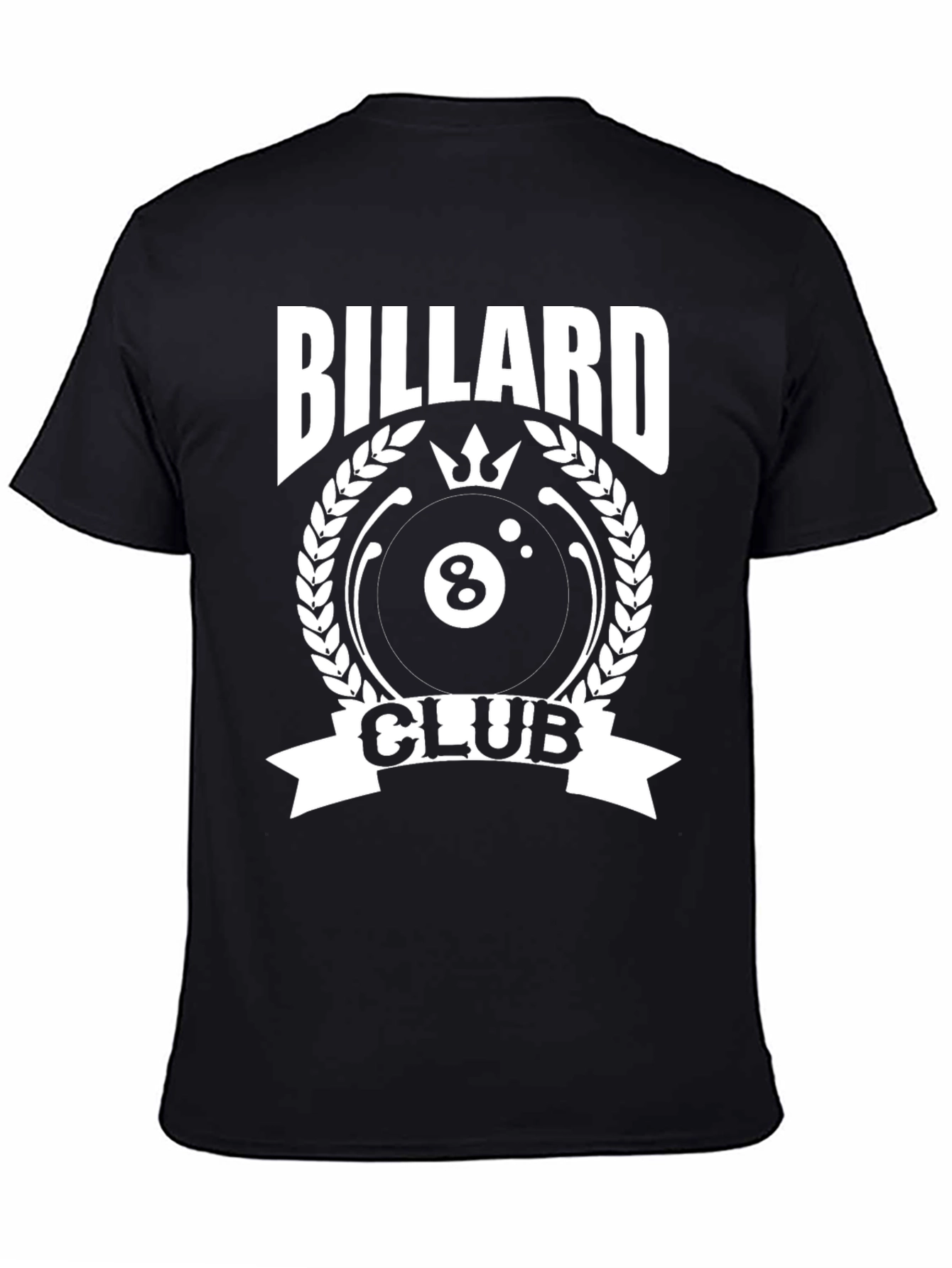 Billiard Club Graphic Tee - Black
