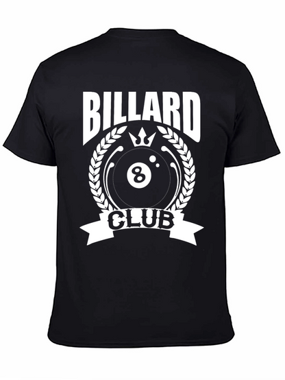 Billiard Club Graphic Tee - Black