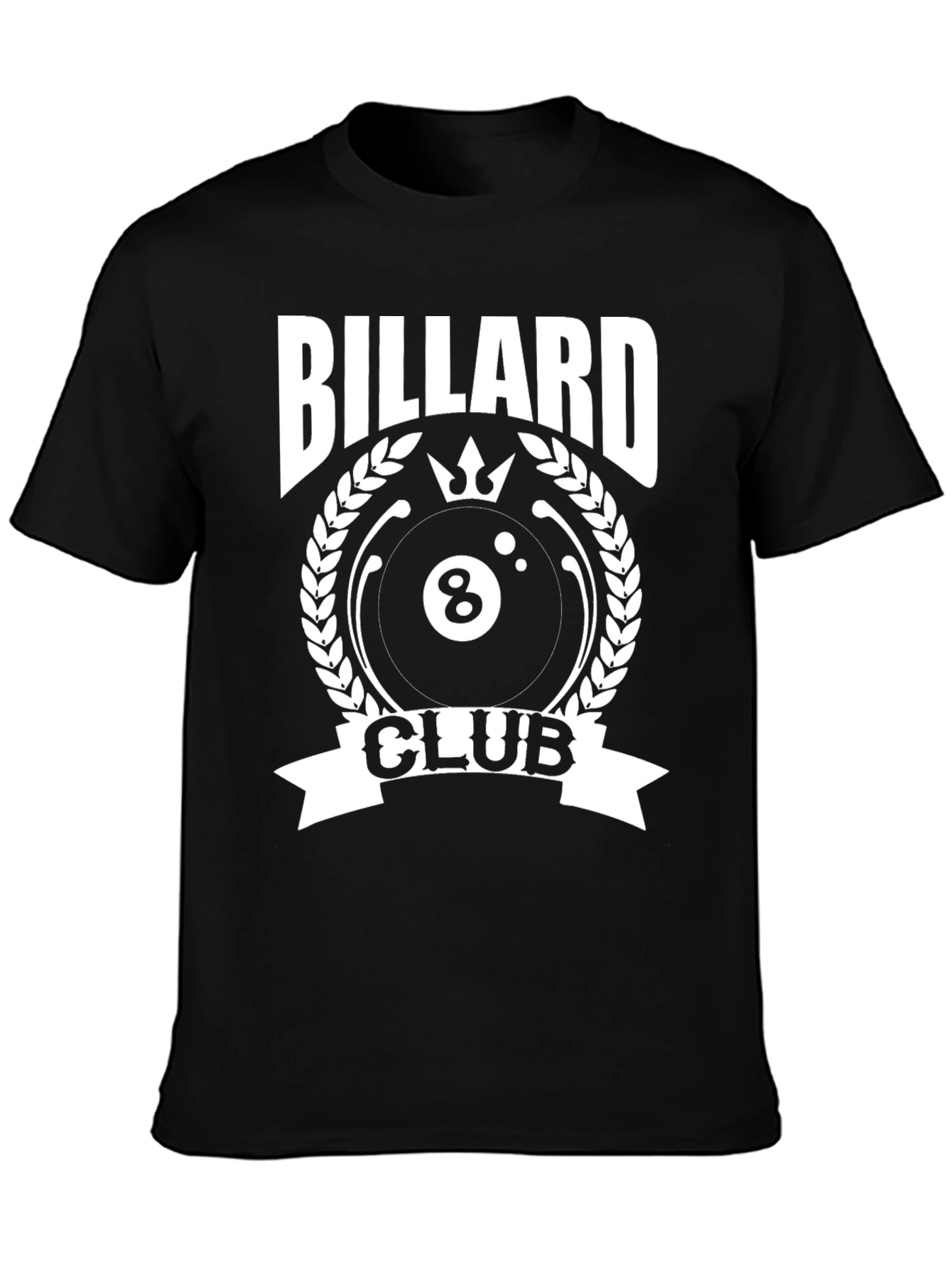 Billiard Club Graphic Tee - Black
