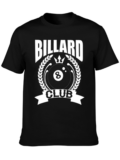 Billiard Club Graphic Tee - Black