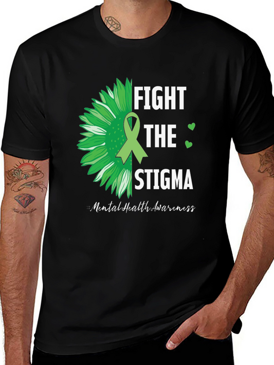Fight The Stigma Mental Health Awareness T-Shirt