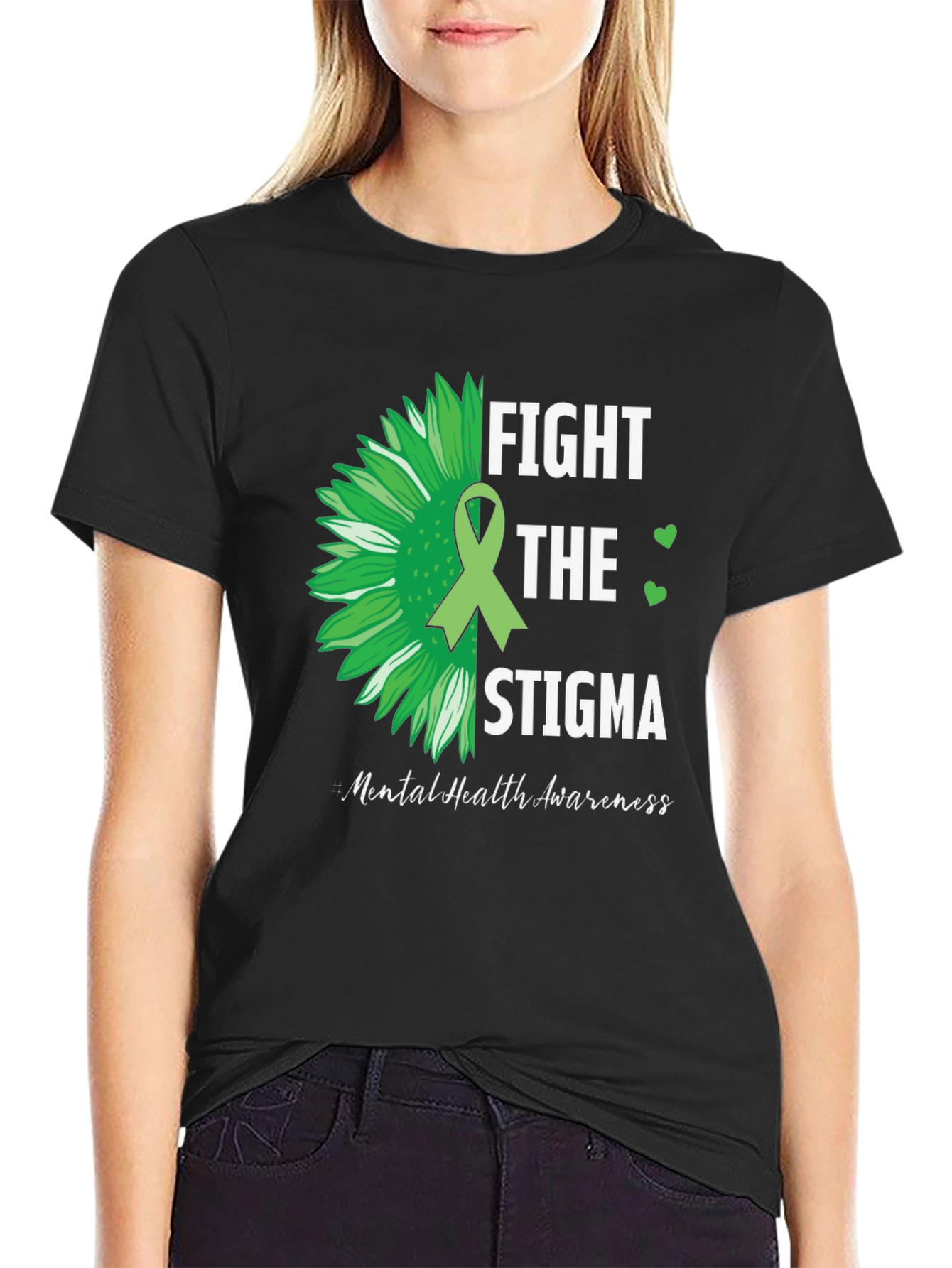 Fight The Stigma Mental Health Awareness T-Shirt