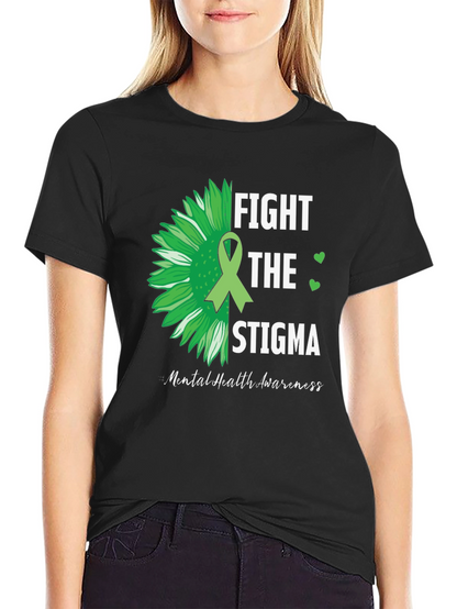 Fight The Stigma Mental Health Awareness T-Shirt
