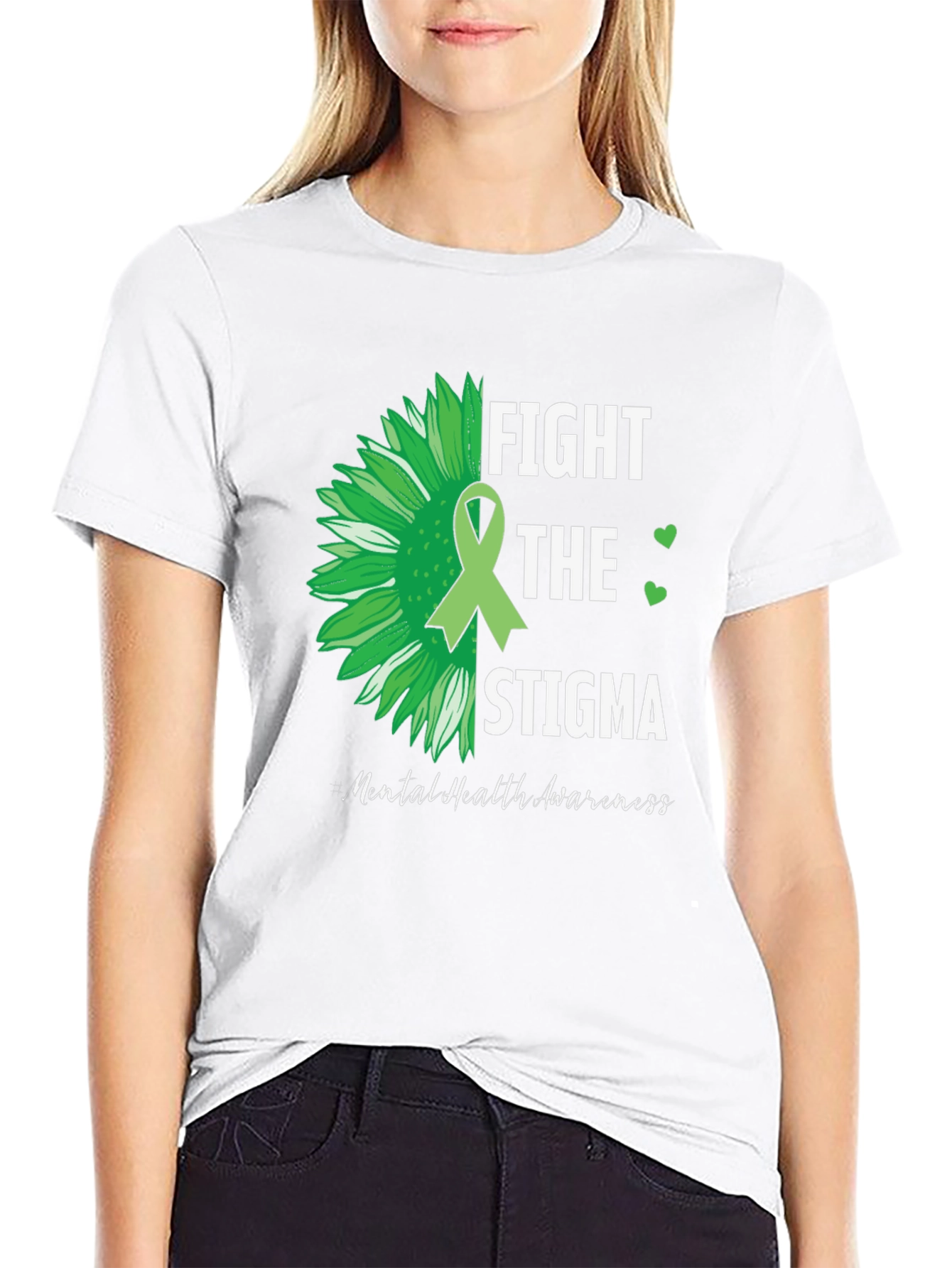 Fight The Stigma Mental Health Awareness T-Shirt