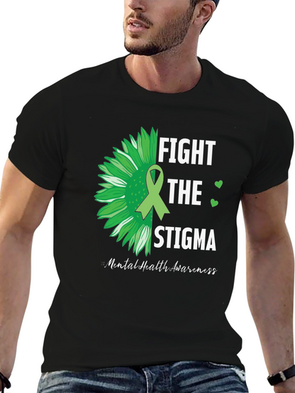 Fight The Stigma Mental Health Awareness T-Shirt