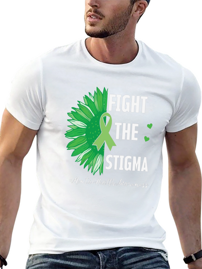 Fight The Stigma Mental Health Awareness T-Shirt