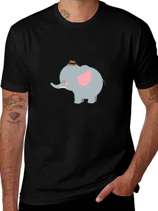 Cute Cartoon Elephant T-Shirt