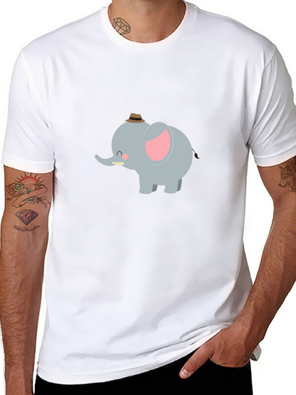 Cute Cartoon Elephant T-Shirt