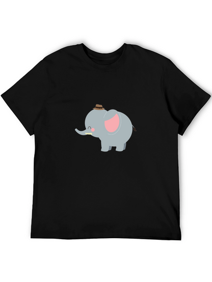 Cute Cartoon Elephant T-Shirt